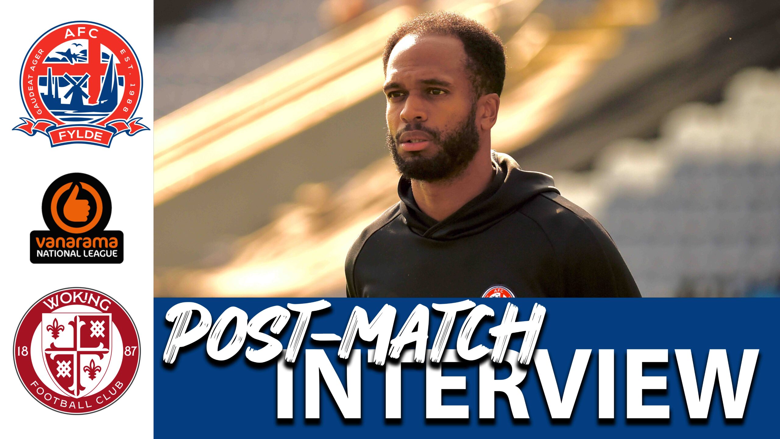 Interview: Nathan Delfouneso Reacts to Woking Draw | AFC Fylde